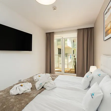 شقة Polanki Aqua Family Premium - 3 Sypialnie - Private Garage - Pool & Access *